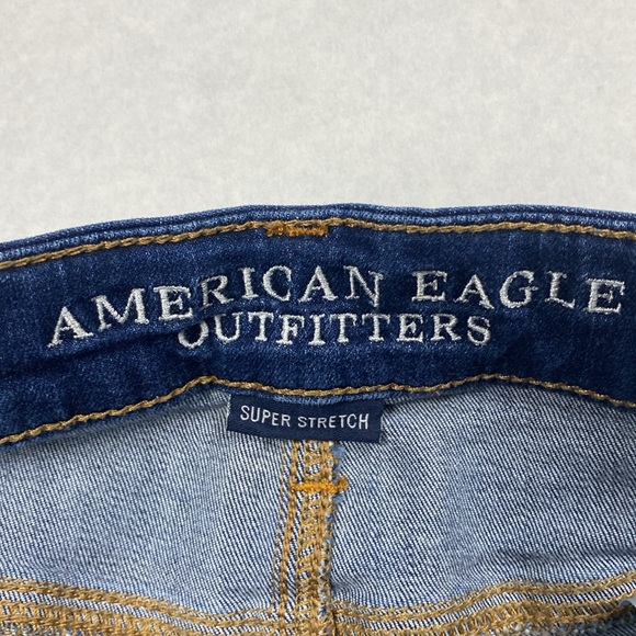 Women’s American Eagle Outfitters brand Jeans Super Stretch Jegging AEO denim 00 - Picture 4 of 7